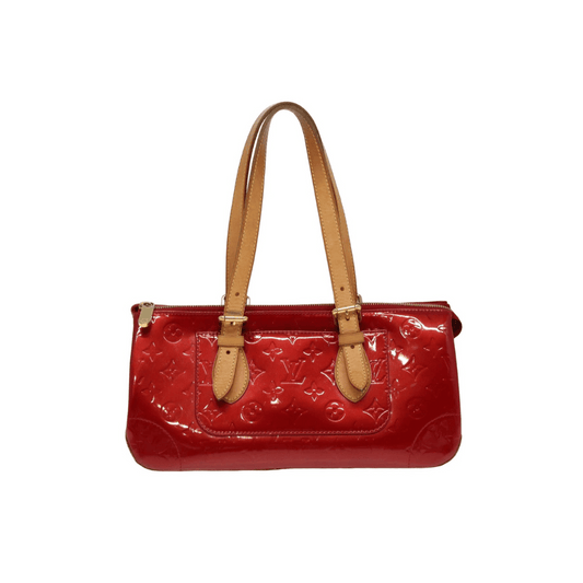 Louis Vuitton Vernis Rosewood Avenue Pomme D'amour Hand Bag