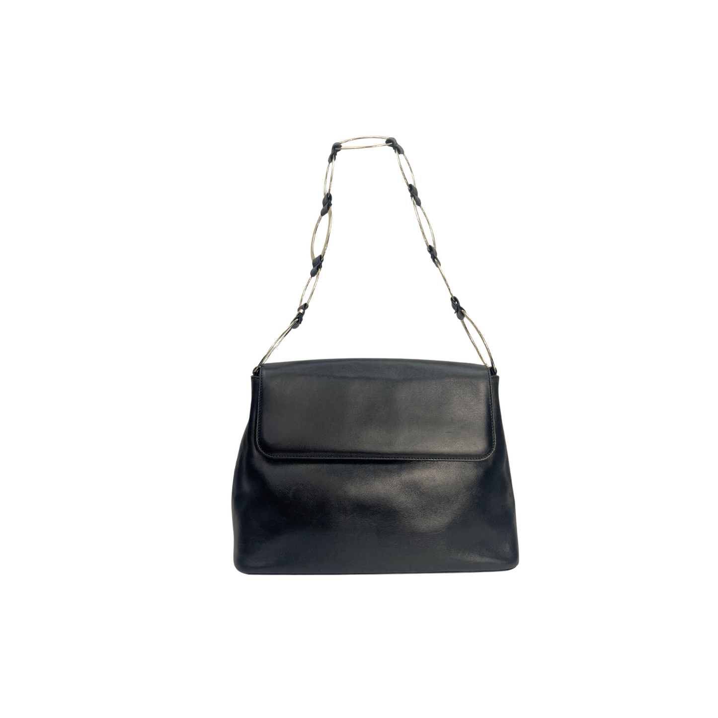 Gucci Black Leather Shoulder Bag