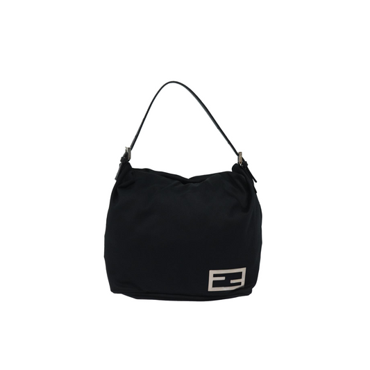 Fendi Black Nylon Shoulder Bag