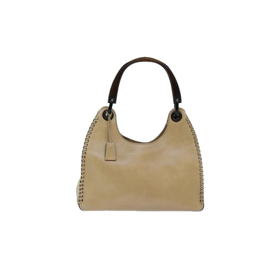 Gucci Beige Leather Shoulder Bag