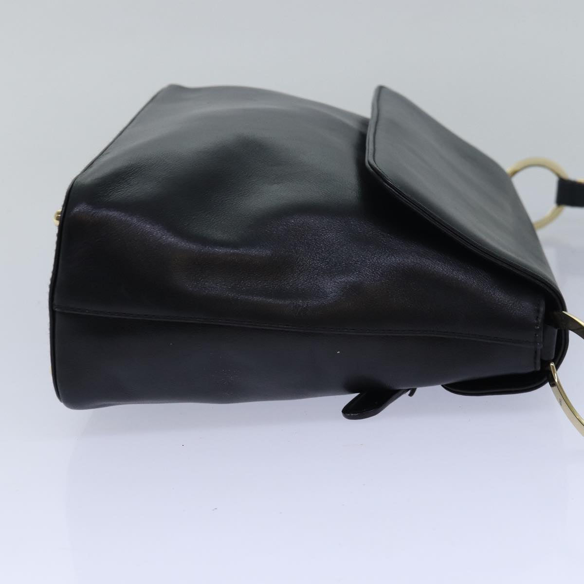 Gucci Black Leather Shoulder Bag