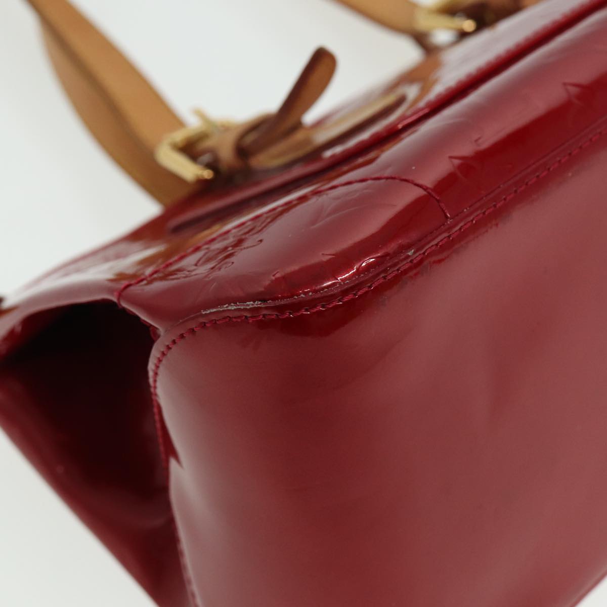 Louis Vuitton Vernis Rosewood Avenue Pomme D'amour Hand Bag