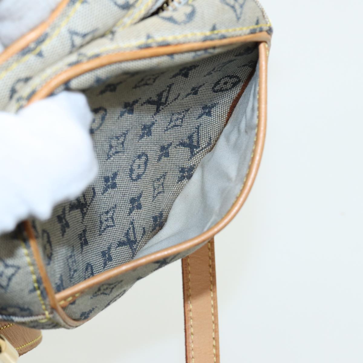 Louis Vuitton Blue Monogram Mini Jeanne PM Shoulder Bag