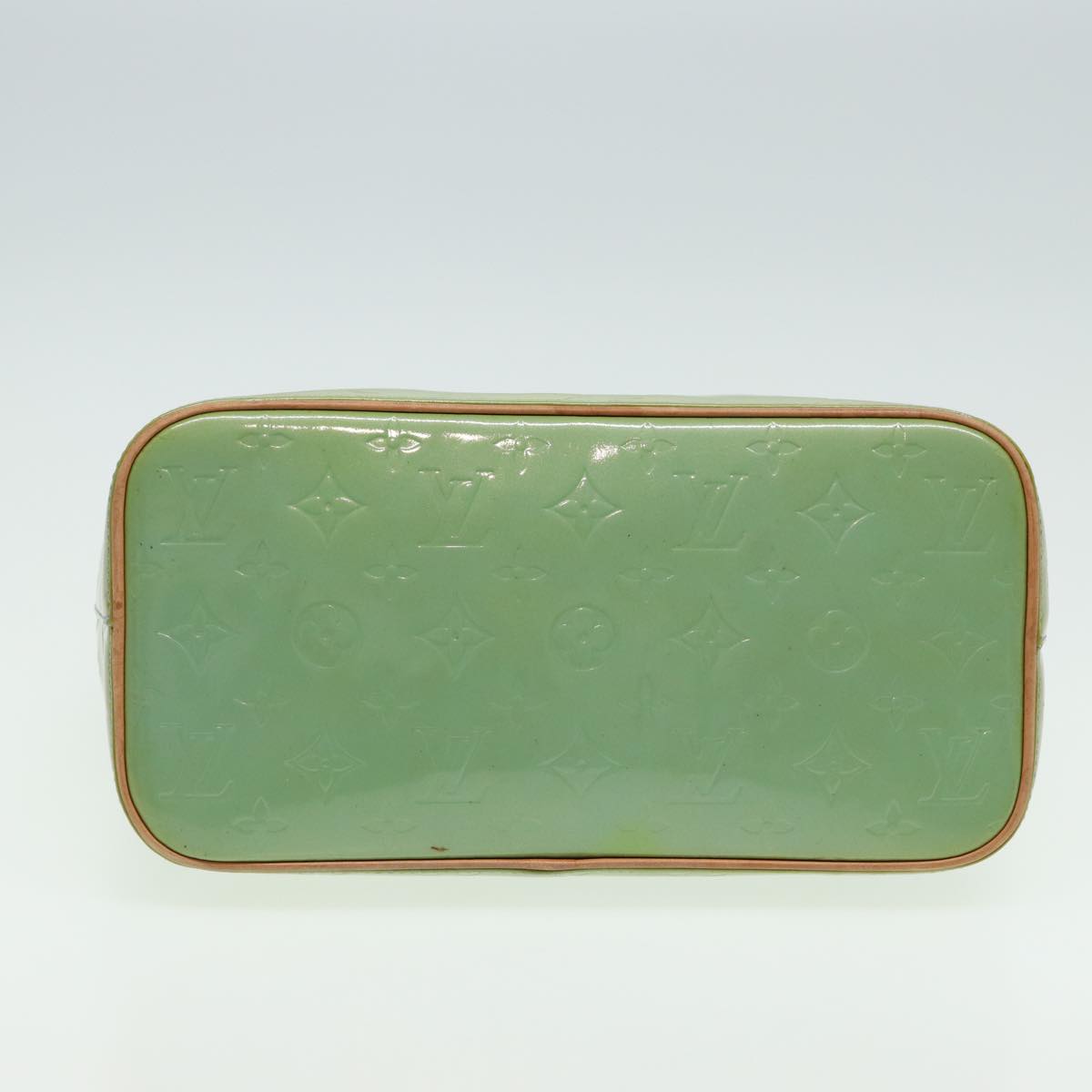 Louis Vuitton Green Monogram Vernis Houston Hand Bag