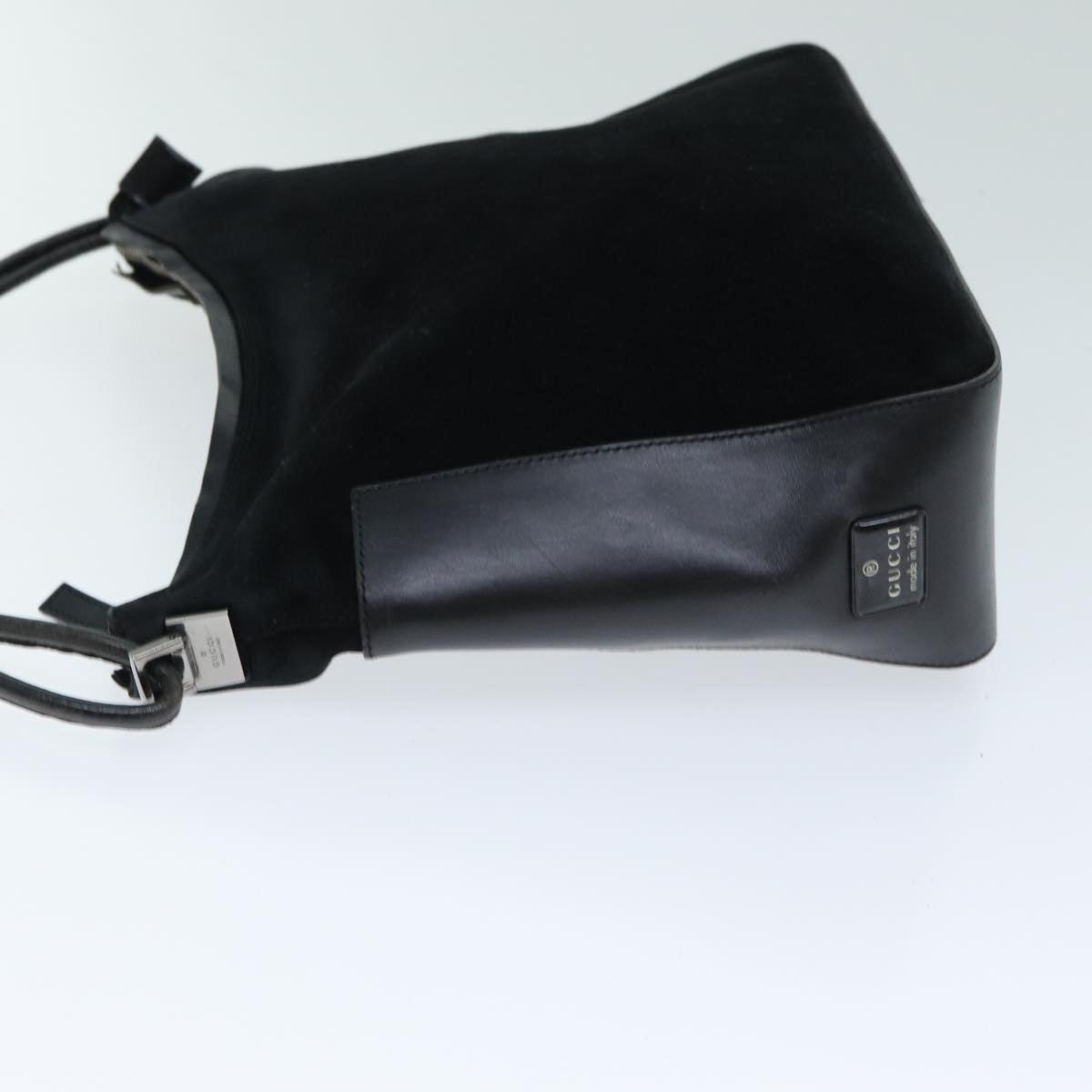 Gucci Black Suede Shoulder Bag