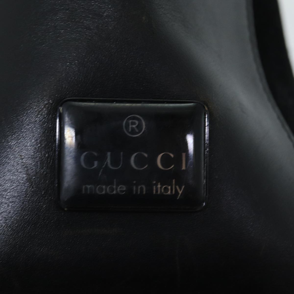 Gucci Black Suede Shoulder Bag